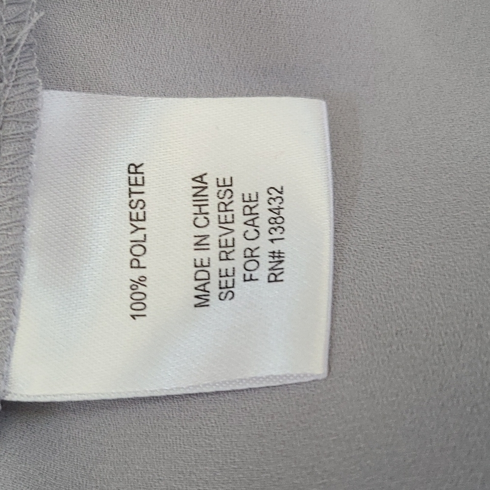 ModCloth Light Grey Top - Picture 7 of 8